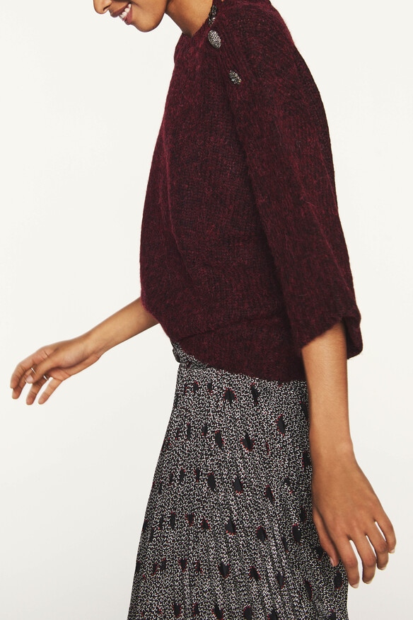 PULLOVER PEPITE Ba-sh Second-Hand photo 3